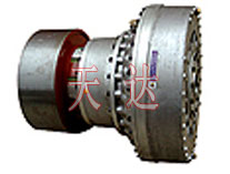 复合泄液式+制动轮