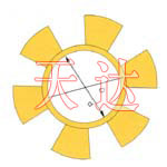 T型梅花六角水泵对轮垫